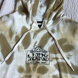 EUC Vans hoodie tie dye 💚🤎